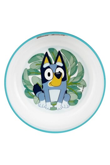 SHOPIENS Bluey Children's Bowl, 15cm, Blue, Plastic, Non-slip base