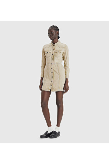 Levi's MULTI WOMEN'S FLYNN WESTERN CORE DRESS
