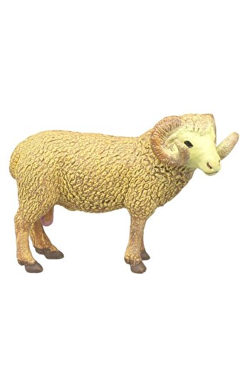 SHOPIENS Farm Animal Toy Set, 4 Pieces, Multicolor, Plastic, 8-9cm, MYONNA IT & E- COMMERCE ®