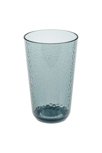 ANTBRO Plastic Glass, Cellular Pattern, Grey, 0.5L, MYONNA