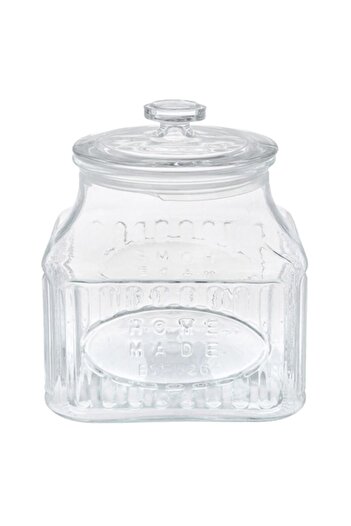 ANTBRO Glass Jar, Home Made Design, 2.4L Capacity, Transparent, with Lid, MYONNA IT & E-COMMERCE
