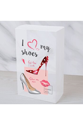 SHOPIENS Shoe Storage Box, Young Soul Model, Dimensions 18x10x30.5 cm