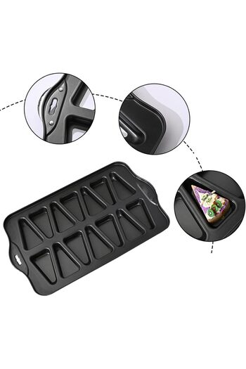 co arma 14-piece triangle cake pan