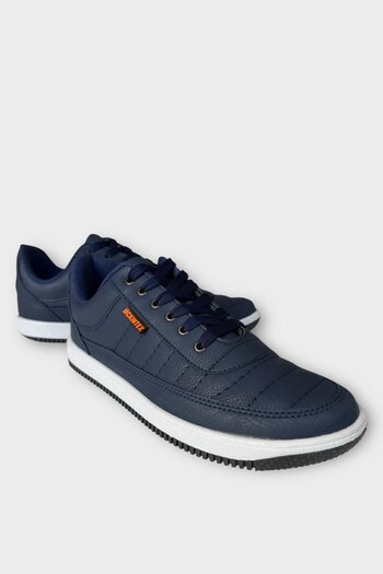 Liger Men's Orthopedic Daily Walking Comfortable Sports Shoes Dark Blue