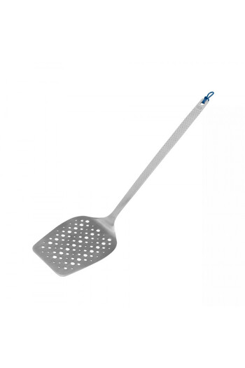 Tasty 678160 Slotted Spatula, Angled Front Edge, 33cm, Stainless Steel, Silver