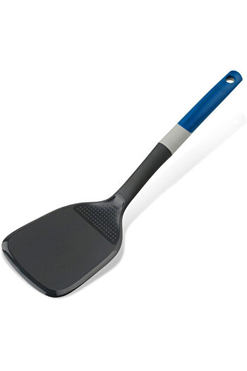 Tasty Spatula with grater 678061, Non-slip rubber handle, 34 cm, Plastic, Blue