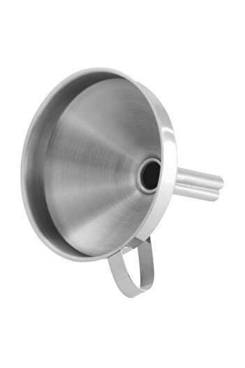 FACKELMANN Funnel 40428, 10 cm, Stainless steel, Handle, Silver