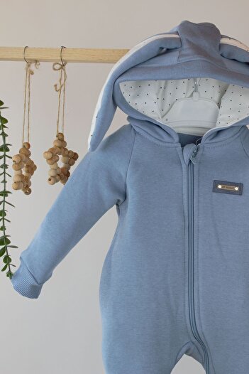 genybaby Unisex Baby Rabbit Eared Unisex Jumpsuit