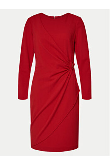 Dkny Women's Cocktail Dress DD4H1242 Red