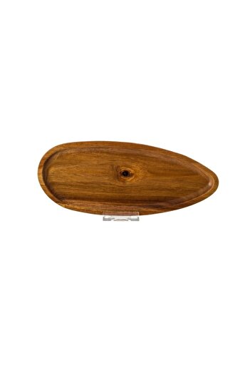 Acacia Wood oval serving platter 29*12 cm
