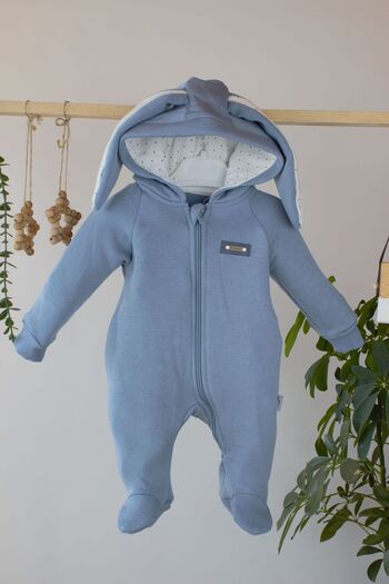 genybaby Unisex Baby Rabbit Eared Unisex Jumpsuit