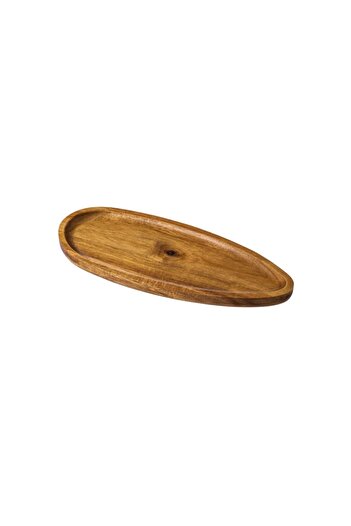 Acacia Wood oval serving platter 29*12 cm