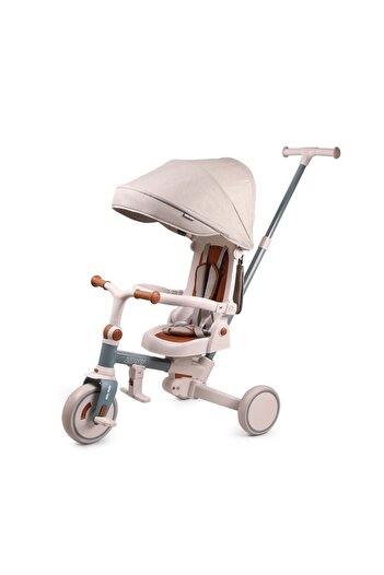 Milly Mally ZIPPY 5in1 tricycle Milly Mally, rotating seat, parental handle, foam wheels, 12 months+, Blue