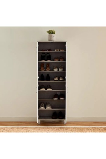 Generic Patara 24 Pairs Multi-Purpose Tall Shoe Rack with 4 Doors