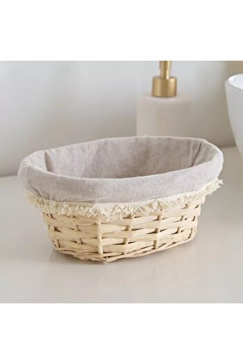 Generic Valerie Willow Storage Basket - 22 x 15 x 9 cm