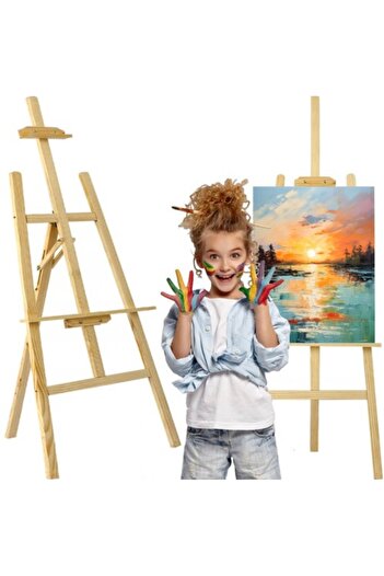 Iso Foldable Wooden Easel For Painting