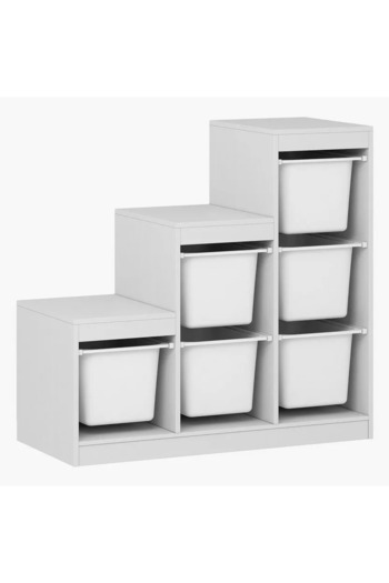 Generic Vanilla storage unit with 6 drawers