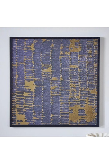 Generic Sonnet Framed Canvas with Metallic Paper - 50 x 50 x 1.8 cm