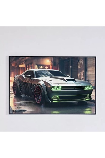 Generic Ercel Lamborghini Framed High Glossy Surface Picture - 90 x 60 x 2.8 cm