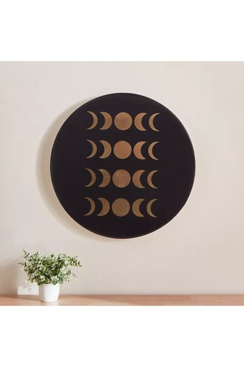 Generic Oliver Metal and Velvet Wall Art - 59x59x4 cm
