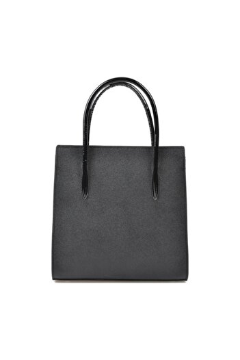 ANNA FELLINI Geanta dama piele, ANNA FELLINI, Hanna 5, negru, 30x12x30 cm