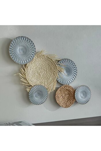 Generic Georgia Paper and Metal Wall Decor - 76.8x50.2x4.4 cm