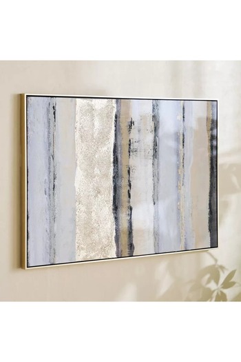 Generic Hand-painted abstract art painting with a bright frame - 80 x 120 cm