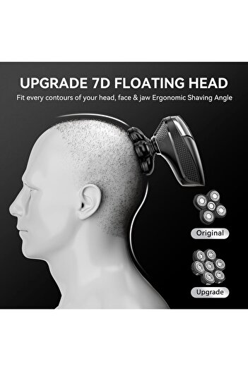 Kensen 7D Head Shaver, 5-in-1 Bald Head Shavers for Men