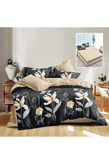 PATONE Finet bed linen, fitted sheet 160x200cm, 6 pieces, for double bed, RAH160-271