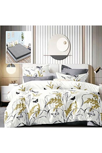 PATONE Finet bed linen, fitted sheet 160x200cm, 6 pieces, for double bed, RAH160-260