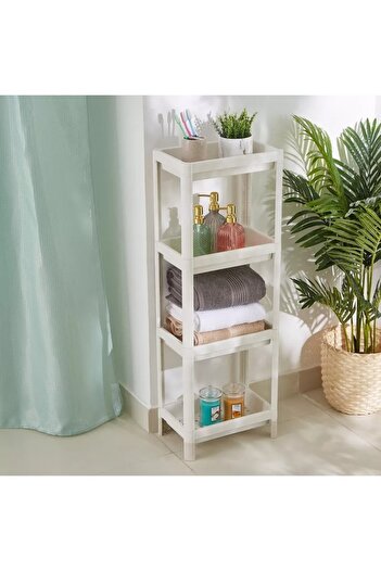 Generic Allure 4-Tier Rectangular Bathroom Rack