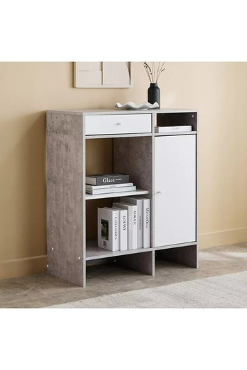 Generic Bruno Patara Multipurpose Cabinet with One Door and One Drawer
