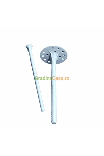EUR Polystyrene fixing dowels LIN 10x160 mm plastic nail