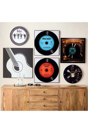 Generic Vero Colorful Guitar Framed Wall Art - 60x1x60 cm