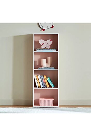 Generic Vanilla Junior 4-Tier Bookcase