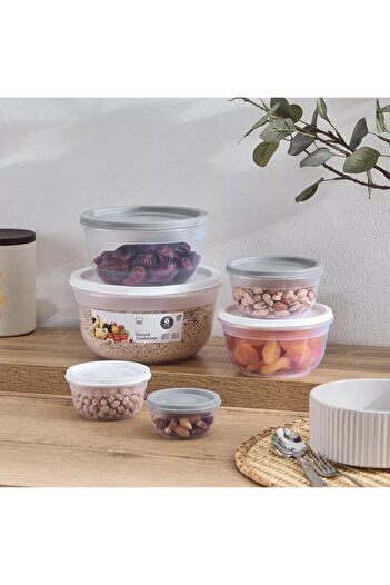 Generic Spectra Solitaire Round Container Set of 6