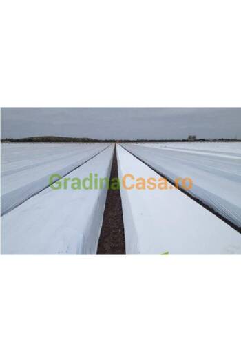 EUR Black-White Mulching Film 30 Microns Non-perforated 1.2 x 500 ml