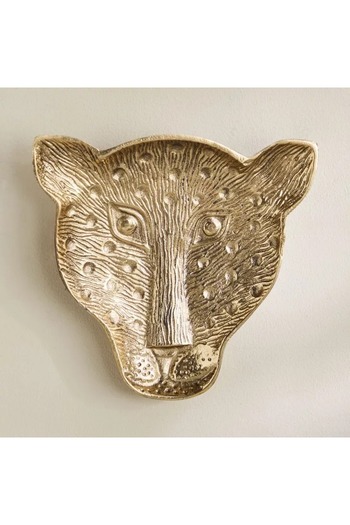 Generic Viola Design Aluminum Face Tray Wall Decor - 28 x 33 x 3.5 cm