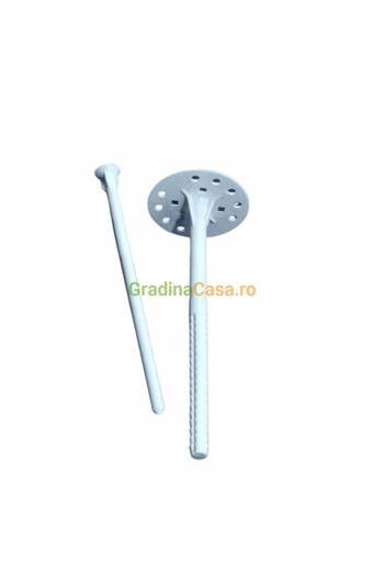 EUR Polystyrene fixing dowels LIN 10x200 mm plastic nail