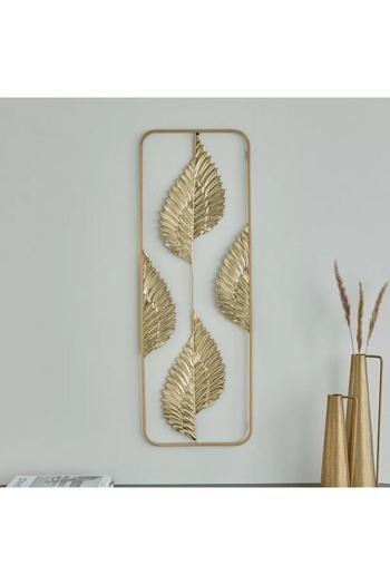 Generic Georgia Modern Metal Wall Art - 31.1 x 89.5 x 1.9 cm