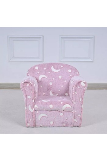 Generic Aurora Toddler Comfort Chair with Glow-in-the-Dark Fabric