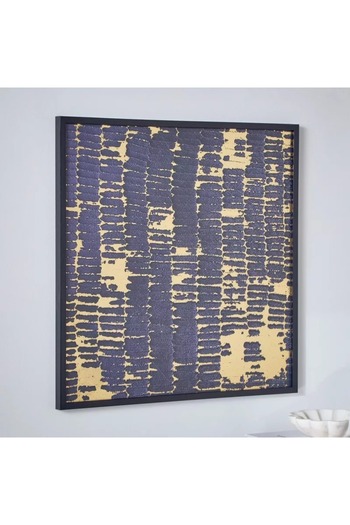 Generic Sonnet Framed Canvas with Metallic Paper - 50 x 50 x 1.8 cm