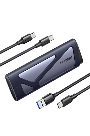 Ugreen Carcasă SSD, M.2 NVMe SATA Ugreen, 10Gbps, gri, 15813
