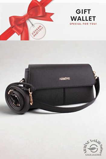 GALB Original Armine Premium Quality Women's Shoulder Bag Suitable for Daily Use Black +1 347