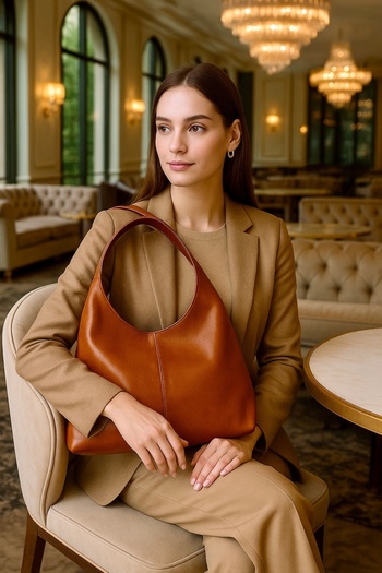 ESTUTE Luxury Iconic Design Shoulder Bag