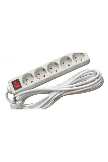 Home Prelungitor 5 cai 1.5m 3x1.5mm2 cu intrerupator