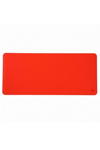 PadForce Minimalist Synthetic Wool Mousepad for Desk, Gaming, Office, Non-slip - Orange, 90x40cm