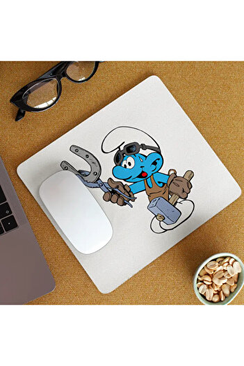 OEM Mousepad The Smurfs The Blacksmith The Farrier Horseshoe