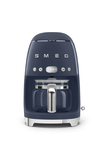 SMEG 50's Style Drip FIlter Coffee Machine, Navy Blue