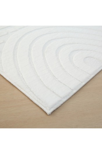 Generic Zara Baden Jacquard Rabbit Fur Rug - 200x300 cm